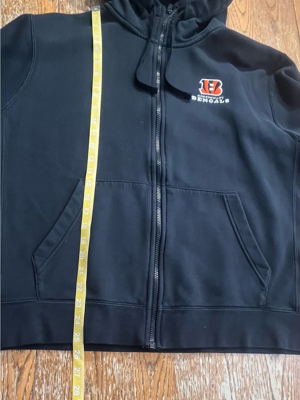 Nike Cincinnati Bengals full-zip performance hoodie size large mens - Picture 6 of 6